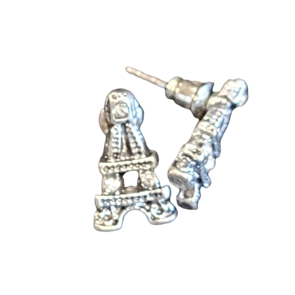 Eiffel Tower Stud Earrings